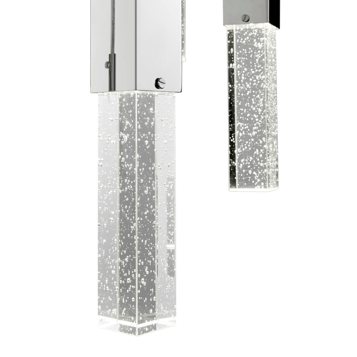 Rectangular Crystal Chandelier // 9 Light  | Finesse -  Home Elegance USA