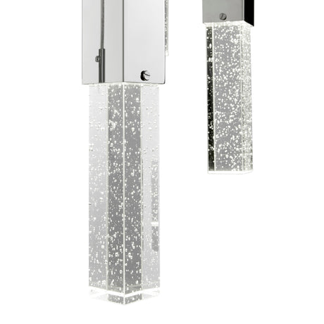 Rectangular Crystal Chandelier // 9 Light  | Finesse -  Home Elegance USA