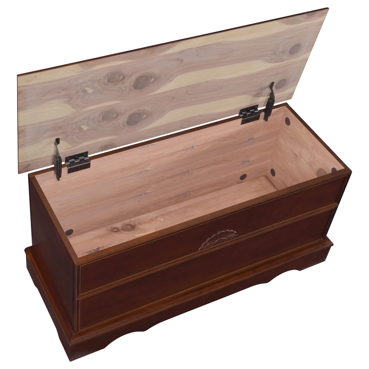 Cedar Chest - Paula Rectangular Cedar Chest Warm Brown