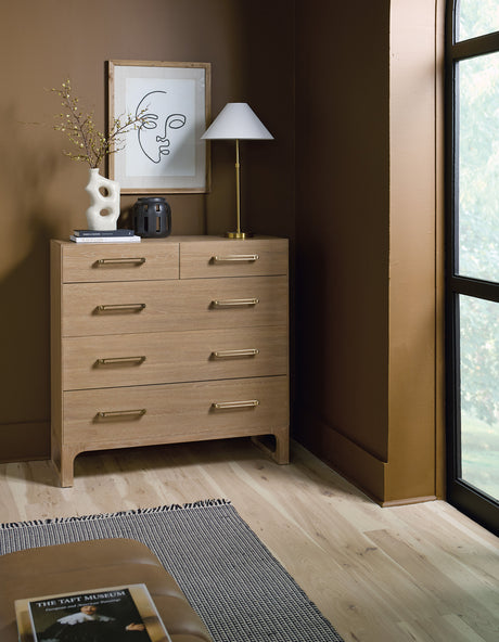 Banyon Bay Five Drawer Dresser - Light Brown by Hooker Furniture - View 2
