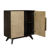 Reina Modern 2 Door Cabinet Woodtone - Light Brown by Uttermost - View 5