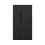 Armoire 71.1' H, 3 Doors, 1 Drawer, Black Wengue - Bedroom - sold by Home Elegance USA