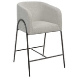 Jacobsen 27" Counter Stool - Light Gray by Uttermost - View 4