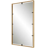 Egon Wall Mirror - Gold by Uttermost - View 4