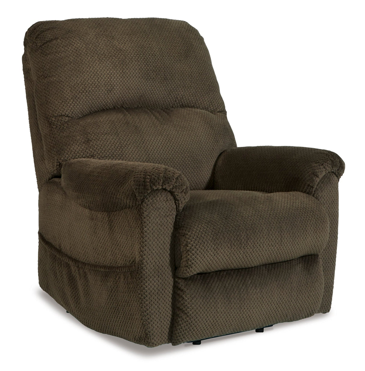 Ashley Chocolate Shadowboxer Power Lift Recliner - Chenille | Home Elegance USA