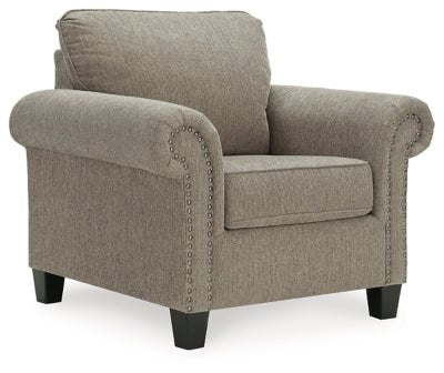 Ashley Pewter Shewsbury Chair - Chenille | Home Elegance USA