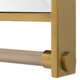 Ripoll Mirror Antique Brass - Gold by Uttermost - View 5