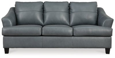 Ashley Steel Genoa Sofa - Leather | Home Elegance USA