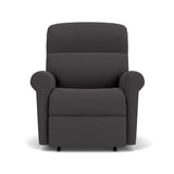 Davis Traditional Leather Power Rocking Recliner, Power Headrest | Flexsteel