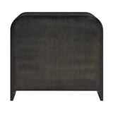 Byrams 3 Drawer Oak Chest Brown / Gold / Woodtone - Dark Brown by Uttermost - View 8