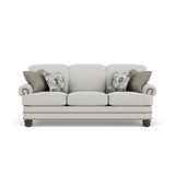 Bay Bridge Fabric Sofa, Nailhead Trim | Flexsteel