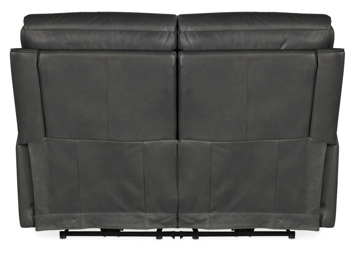 Lyra Zero Gravity Power Loveseat - Dark Gray by Hooker Furniture - View 4