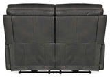 Lyra Zero Gravity Power Loveseat - Dark Gray by Hooker Furniture - View 4