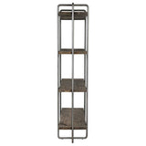 Stilo Urban Industrial Etagere - Dark Brown / Dark Gray by Uttermost - View 4