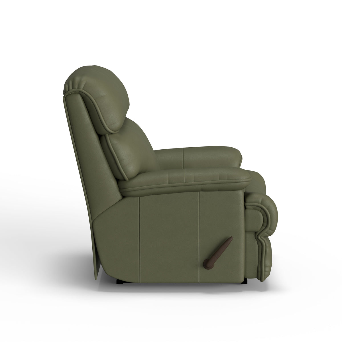 Geneva Transitional Leather Recliner | Flexsteel
