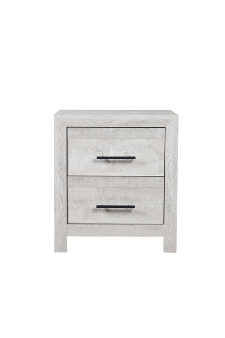 DENVER Twin 4PC Modern Style Storage Bedroom Set Made with Wood in Natural (NJ INVENTORY) - sold by Home Elegance USA