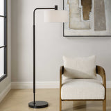 Richie Floor Lamp - Black by Uttermost - View 2