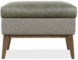 Camille Ottoman - Dark Green / Gray by Hooker Furniture - View 4