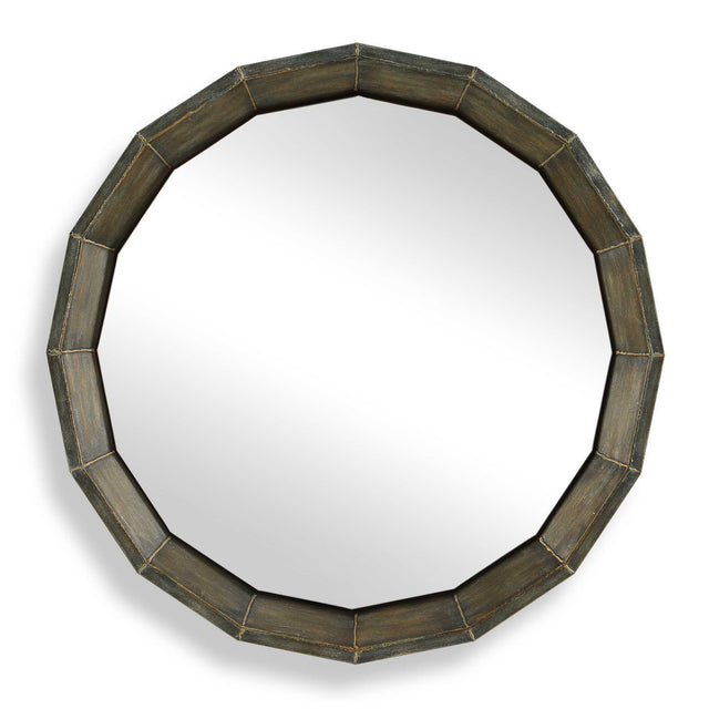 Neve Round Mirror - Bronze by Uttermost - View 1
