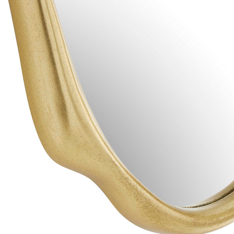 Aster Abstract Mirror - Gold by Uttermost - View 6