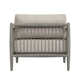 Borneo Outdoor Lounge Chair Dove - Light Gray by Uttermost - View 4