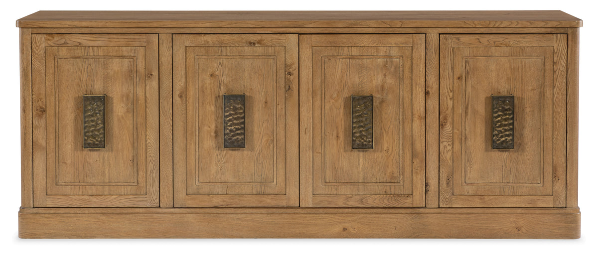 Cashiers Entertainment Credenza Almond - Light Brown by Hooker Furniture - View 3