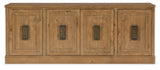 Cashiers Entertainment Credenza Almond - Light Brown by Hooker Furniture - View 3