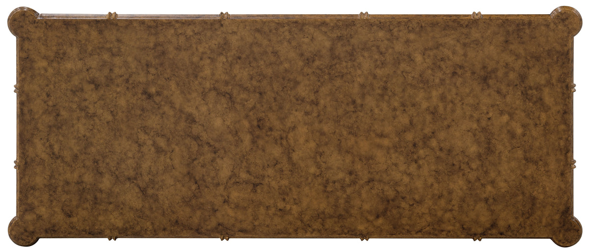Archives Door Chest Mottled Amber / Beige - Dark Brown / Beige by Hooker Furniture - View 5