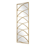 Crossed Up Full Length Mirror - Gold by Uttermost - View 4