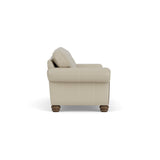 Bexley Leather Sofa, Nailhead Trim | Flexsteel