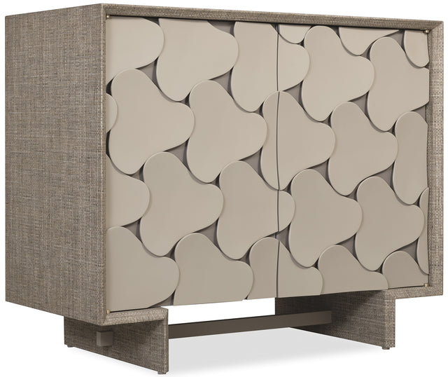 Melange Pinwheel Hall Chest - Gray by Hooker Furniture - View 1