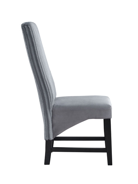 Kini Black Finish 7PCs Dining Room Set - sold by Home Elegance USA