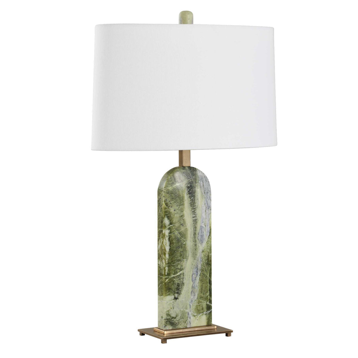 Moorea Marble Table Lamp - Green by Uttermost - View 3
