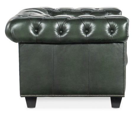 Charleston Tufted Chair - Dark Green by Hooker Furniture - View 3