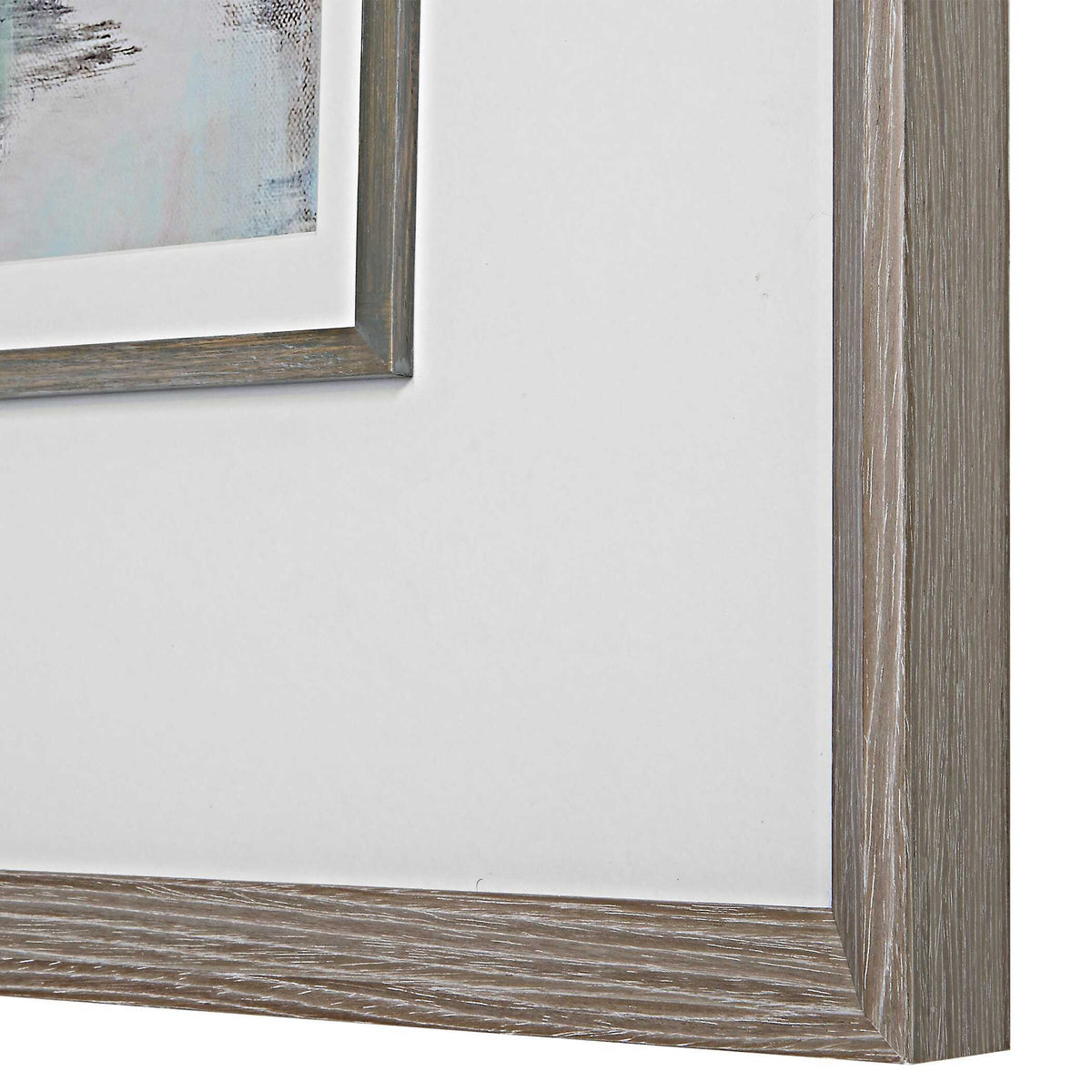 Morning Lake Watercolor Framed Print - Blue by Uttermost - View 6