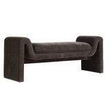 Manson Modern Bench Charcoal - Dark Gray by Uttermost - View 5