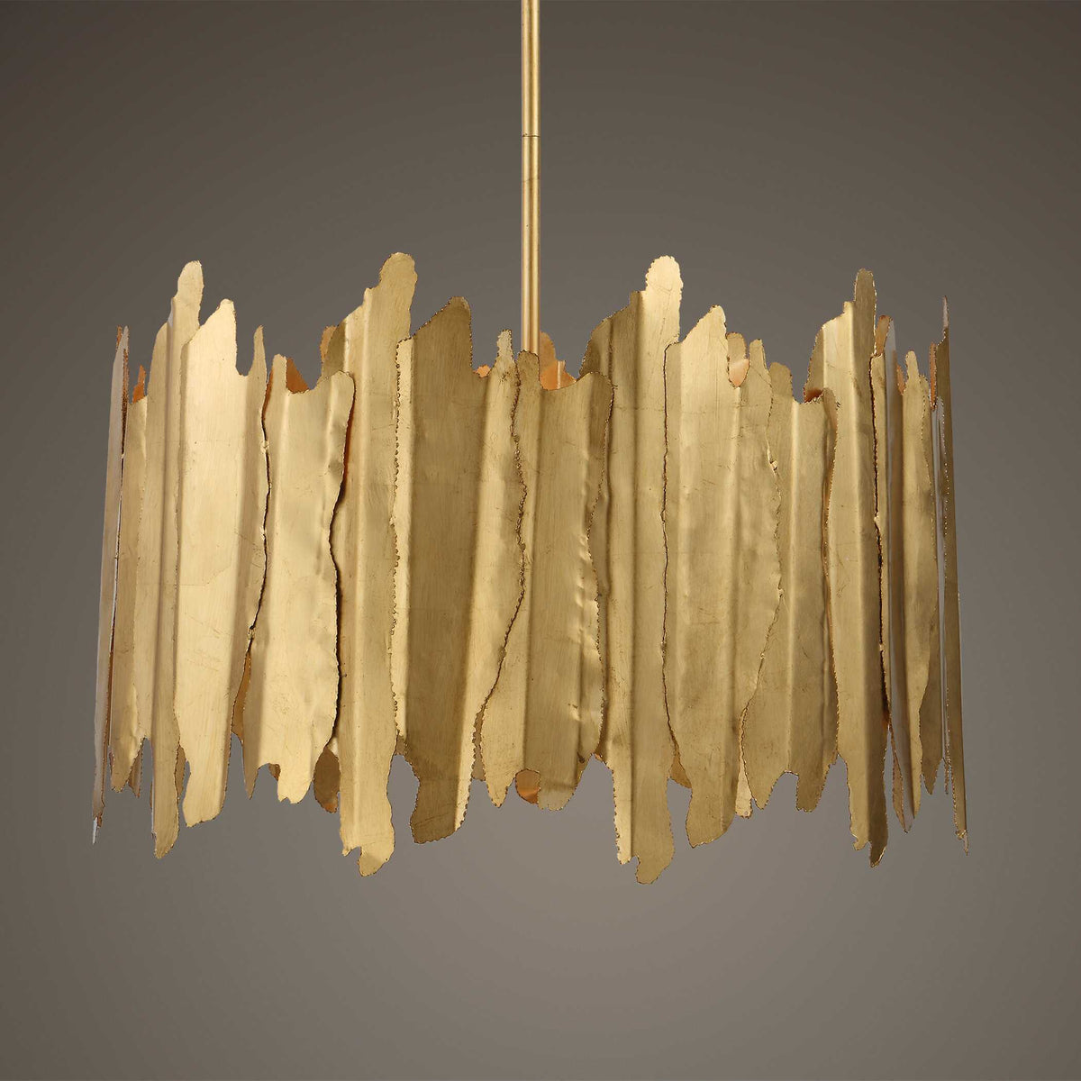 Golden Gate 8 Light Industrial Pendant by Uttermost - View 2
