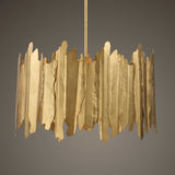 Golden Gate 8 Light Industrial Pendant by Uttermost - View 2