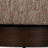 Dunes Fabric Swivel Chair - Light Brown by Uttermost - View 8