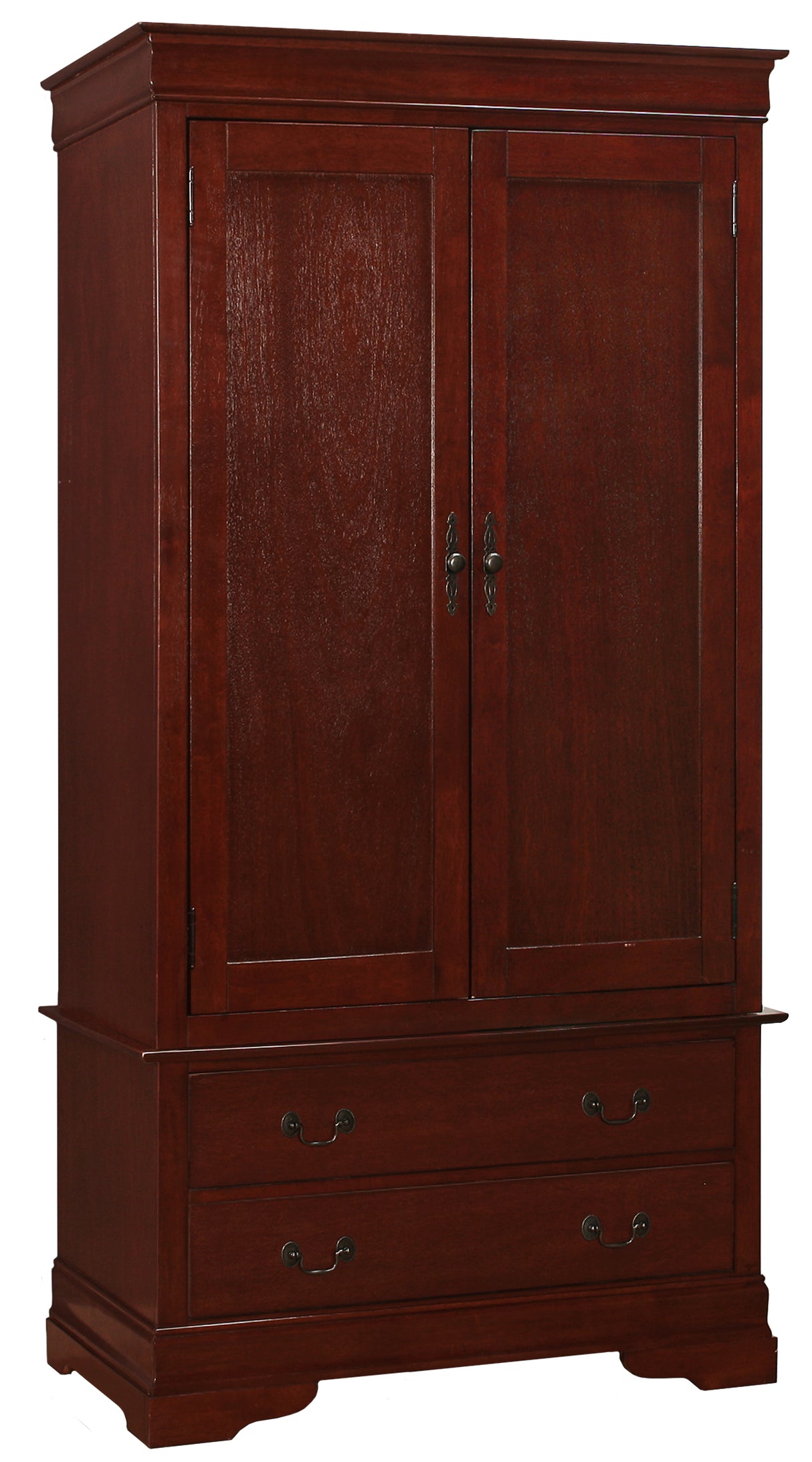 Elegant Cherry Wood Armoire - sold by Home Elegance USA