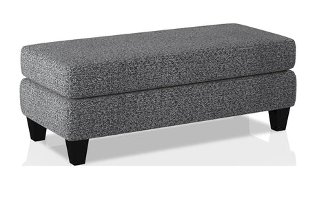 Gray Chenille 5pc Sectional Set Living Room Furniture Pillows Armless Chair Ottoman Chaise Plush Couch Sectionals - sold by Home Elegance USA