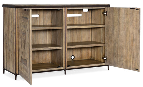 Saint Armand Door Chest - Light Brown / Dark Brown by Hooker Furniture - View 4