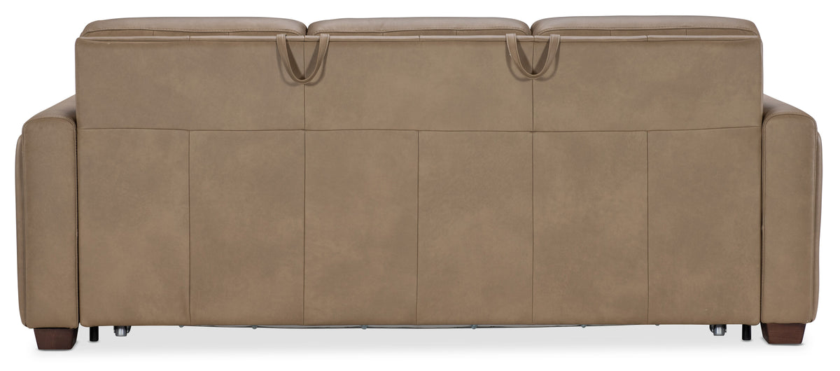 Griffin Queen Sleeper Sofa - Light Brown by Hooker Furniture - View 5