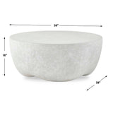 Wright Outdoor Coffee Table - Gray by Uttermost - View 7