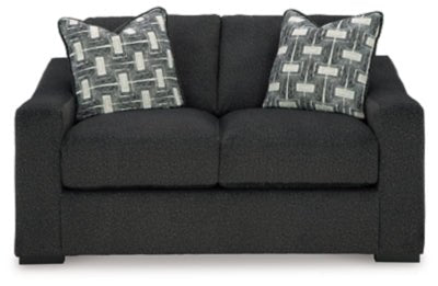 Ashley Onyx Wryenlynn Loveseat - Chenille | Home Elegance USA