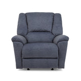 Plush Transitional Fabric Gliding Recliner | Flexsteel