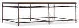 Saint Armand Rectangular Coffee Table - Light Brown by Hooker Furniture - View 1