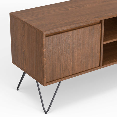 Hunter - TV Media Stand - Walnut Veneer - sold by Home Elegance USA