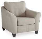 Ashley Driftwood Abney Chair - Chenille;Textured | Home Elegance USA