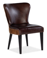 Kale Accent Chair With Dark Brindle HOH - Dark Brown by Hooker Furniture - View 1